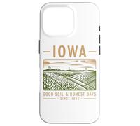 Iowa Good Soil Días honestos desde 1846 Carcasa para iPhone 16 Pro