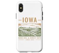 Iowa Good Soil Días honestos desde 1846 Carcasa para iPhone X/XS
