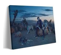 IOWNMCVHX Johnny Depp Collection Fan Art Poster Pintura Decorativa Lienzo Arte Mural Arte de Pared Salón Póster Dormitorio Pintura 24 x 36 Pulgadas (60 x 90 cm)