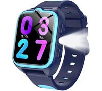 IOWODO 4G Reloj Inteligente Niño, Smartwatch Niños con GPS y Llamadas, Videollamadas,SOS,Linterna LED,Modo Clase,Juegos,Cámara, IP68 Impermeable, Regalo y Juguete para Niñas y Niños