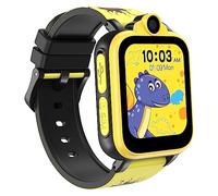 IOWODO Smartwatch Niños,Reloj Inteligente Niño Niña con Haga y Responder Llamadas,con audiolibro Juegos Linterna Música SOS, con Tarjetas Nano SIM 2G,Reloj Teléfono Regalos para Niños Niñas 4-12
