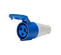 IP44 Enchufe Industrial Conexión Enchufe CEE 240V 32 Amperios #223 3 Clavos Enchufe para Caravana Rótula de Camping Industrial 1 pieza