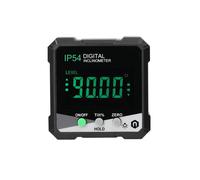 IP54 4X90 InclinóMetro Digital PortáTil RetroiluminacióN LCD Transportador Digital Medidor de Pendiente Regla de áNgulo Digital (Verde)