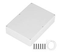 IP65 Weatherproof Junction Box | Flame Retardant ABS Outdoor Electrical Enclosure 263x182x60mm | Sturdy Case for Current Distribution/Control Systems/Industrial Equipment