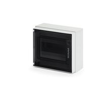IP66 Centralita mural 8 DIN gris Scame 679.1008 robusta