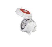 IP67 CEE 7P 16A 32A Enchufe y enchufe trifásico de aviación industrial, impermeable y a prueba de polvo, 7 agujeros, interfaz de máquina de aceite, enchufe 400 (enchufe recto 7p, 32 A)