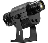 IP67 Impermeable Negro 100W Rotating GOBO Proyector Calidad Lente Libre Para Diseño para la Compañía, Mall.