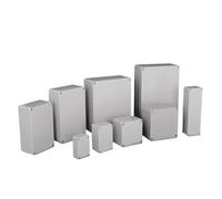 IP67 Outdoor Aluminum Enclosure Waterproof Electrical Case Outdoor Sealed Project Instrument Case Industry Junction Box(FA44 140x140x75)