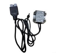 IP68 30V 3.5A Boost Converter para Starlink, 12V/24V a 30V DC Fuente para RV Yate Solar, Impermeable (300cm)