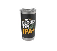 IPA Beber Cerveza Vaso térmico de acero inoxidable de doble pared