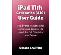 iPad 11th Generation (A16) User Guide: Step-by-Step Instructions for Seniors and Beginners to Unlock the Full Potential of Your Device