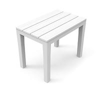 IPAE PROGARDEN BANQUETA para Exterior. Color: Blanco 38,5x60x45cm