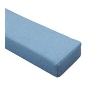IPAGSEFWE Relleno Suave para Huecos en la Pared de la Cama, Tamaños múltiples de la Almohada del rectángulo Relleno Huecos Cama y sofá Negro Gris Claro(Ligjt Grey,180x20x3cm/70.2x7.8x1.2)