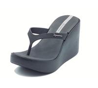 Ipanema 83626 High Fashion Fem Black Chanclas con cuña alta para mujer de goma negra, Negro , 40 EU