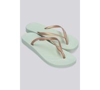 Ipanema Flip Flop Verde IP 81030-AG185 GREEN-GOLD 41