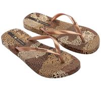 IPANEMA Animal Print Vi Fem, Chanclas Mujer, Dorado, 38 EU