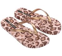Ipanema Animal Print VII Fem, Chanclas Mujer, Beige Dorado, 37 EU