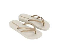 Ipanema Chanclas Bossa Soft V FEM para mujer, beige/dorado, 37 EU, beige dorado., 37 EU