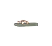 Ipanema Chanclas Comfy FEM para mujer, verde/dorado, talla 38 EU, verde dorado, 38 EU