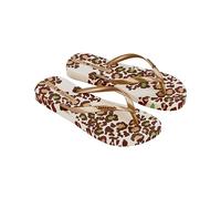 Ipanema Chanclas de mujer con estampado animal III Fem, beige dorado., 43 EU