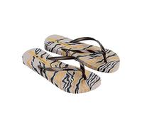 Ipanema Chanclas de mujer con estampado animal III Fem, Grey Bronze, 37 EU