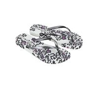 Ipanema Chanclas de mujer con estampado animal III Fem, Gris plateado., 37 EU