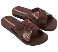 Ipanema - Chanclas de piscina o diario,de pala,sandalias 100% Goma,playeras antideslizantes,tiras cruzadas para: Mujer color: BROWN talla:41