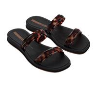 Ipanema - Chanclas de piscina o diario,sandalias 100% Goma,playeras antideslizantes,animal print,de pala, para: Mujer color: BLACK talla:38