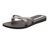 Ipanema Kirei Fem, Chanclas Mujer, Negro/Plateado, 39 EU