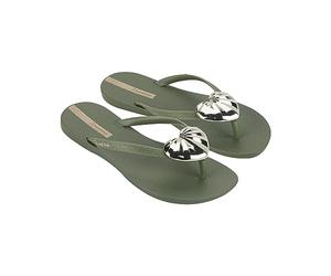 Ipanema Chanclas Maxi Fashion III Fem para mujer, verde dorado, 43 EU