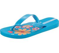 Ipanema Chanclas Temas X Kids para niñas, azul y amarillo, 25.5 EU Estrecho