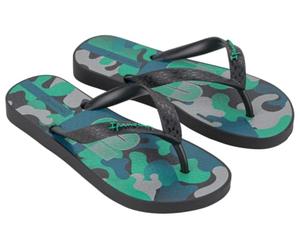 Ipanema Chica Temas XV Kids Flip-Flop, Black Green Blue, 31/32 EU