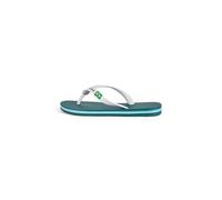 Ipanema CLAS Brasil II Kids Flip-Flop, Green/Grey, 37 EU, Gris verde, 37 EU