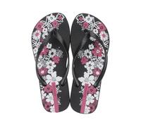 Chanclas ipanema classica happy xii fem infantil negro/negro/blan 39