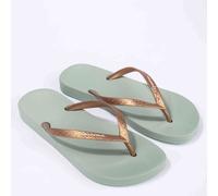 Ipanema Flip Flop Verde IP 81030-AG185 GREEN-GOLD 37