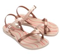 Ipanema Girl Fashion Sand X Kids Sandal, Beige Metallic Pink, 27 EU