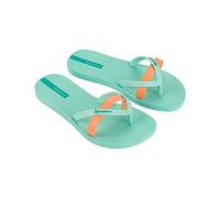 Ipanema Kirei - Chanclas para niños, color verde/naranja, talla 30 EU, Verde y naranja., 30 EU