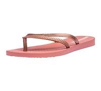 Ipanema Mujer Bossa Fem Chanclas, Rosa metálico, 35.5 EU
