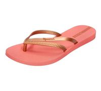 Ipanema Mujer Bossa Fem Chanclas, rosa metalizado, 41.5 EU Étroit