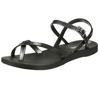 Ipanema Mujer Fashion Sand VIII FEM, verde y plateado, 35/36 EU Estrecho