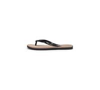 Ipanema - RIO FEM - Chanclas para mujer - Plantilla suave y cómoda - Separadores de dedos, Negro y beige., 35/36 EU