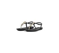 Ipanema Sandalia Classic Modern CRAFT SANDAL FEM - para mujer - con adorno de metal - Tamaño ajustable, Negro y dorado., 39 EU
