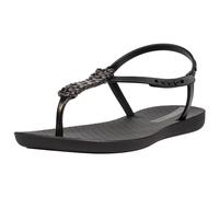 Ipanema Sandalia Classic Modern CRAFT SANDAL FEM - para mujer - con adorno de metal - Tamaño ajustable, Negro, 37 EU
