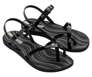 Ipanema Sandalia Fashion Sand VIII FEM para mujer, color negro/gris/beige, talla 37 EU