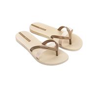 Ipanema Kirei Fem, Chanclas Mujer, Beige Dorado, 37 EU