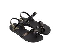 Ipanema Sandalia para niñas Fashion Sandalia X Kids, negro, dorado y negro, 27 EU