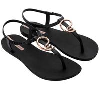 Ipanema Sandalias clásicas con estilo Fem, negro, dorado y rosa, 41/42 EU