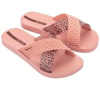 Ipanema SENSE SLIDE FEM - Badeslide für Damen - auffälliger Riemen mit Muster (BROWN/TURTLE, EU Schuhgrößensystem, Erwachsene, Damen, Numerisch (von/bis), M, 41, 42)