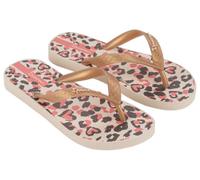 Ipanema Temas Xv Kids Flip-FlopChica, Beige Oro Naranja, 27/28 EU