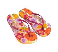 Ipanema Verao Tropical Fem, Chanclas Mujer, Amarillo Rojo, 40 EU